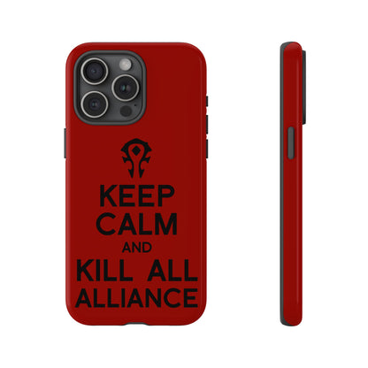 Tough Cases Custom "Kill all the Alliance" Unique Phone Accessories