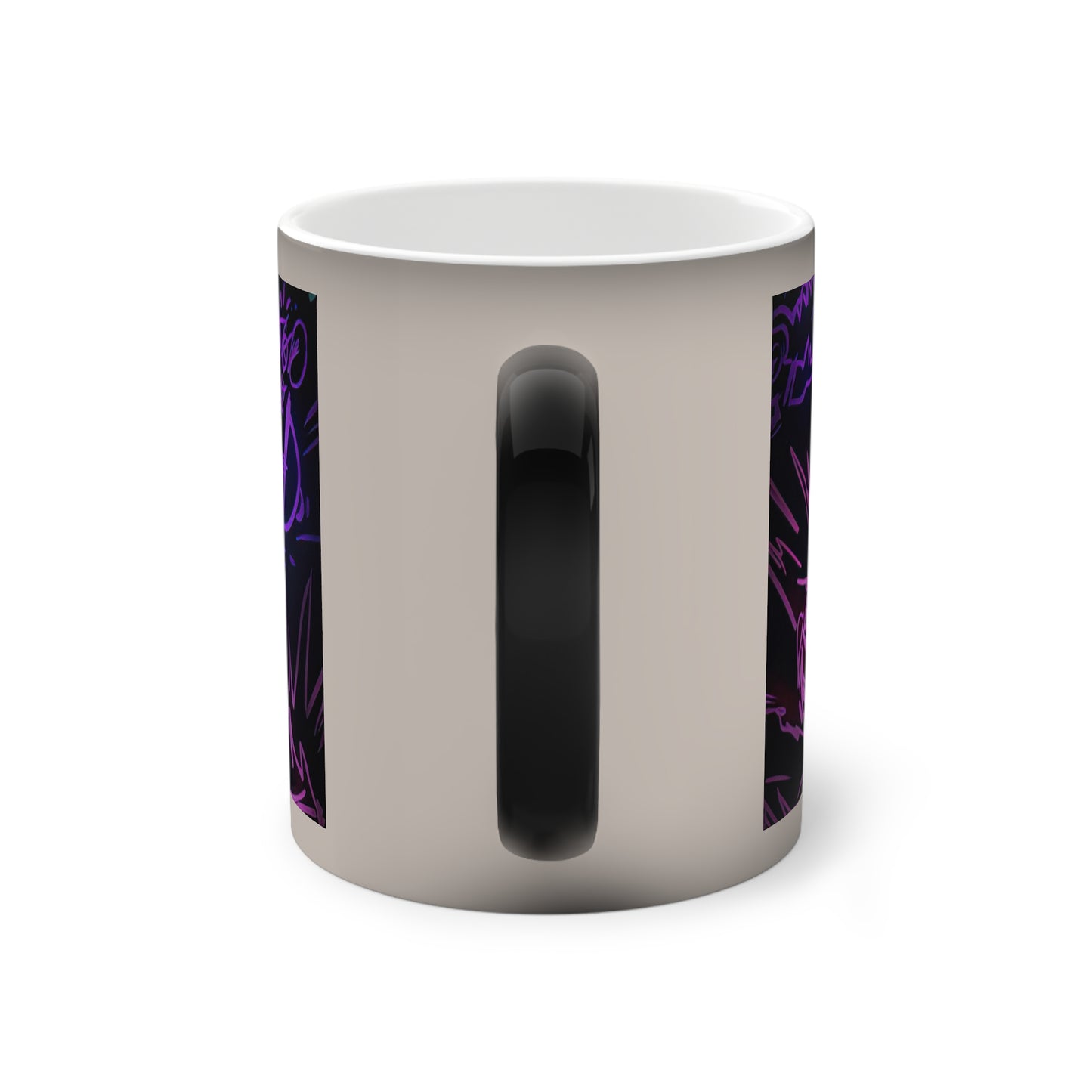 Personalized Jinx Mad Color-Changing Ceramic Mug - Custom Gift