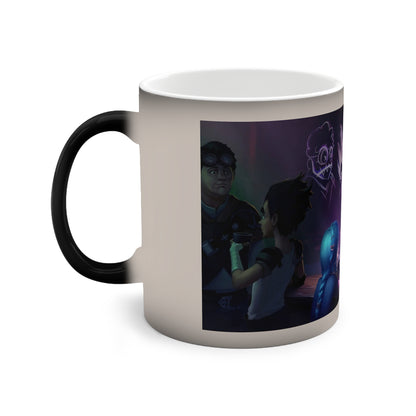 Personalized Crazy Jinx Color-Changing Ceramic Mug - Custom Gift