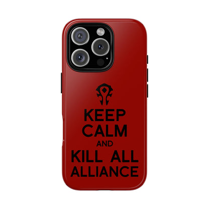 Tough Cases Custom "Kill all the Alliance" Unique Phone Accessories