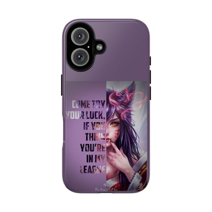 Tough Cases Custom Ahri Unique Phone Accessories