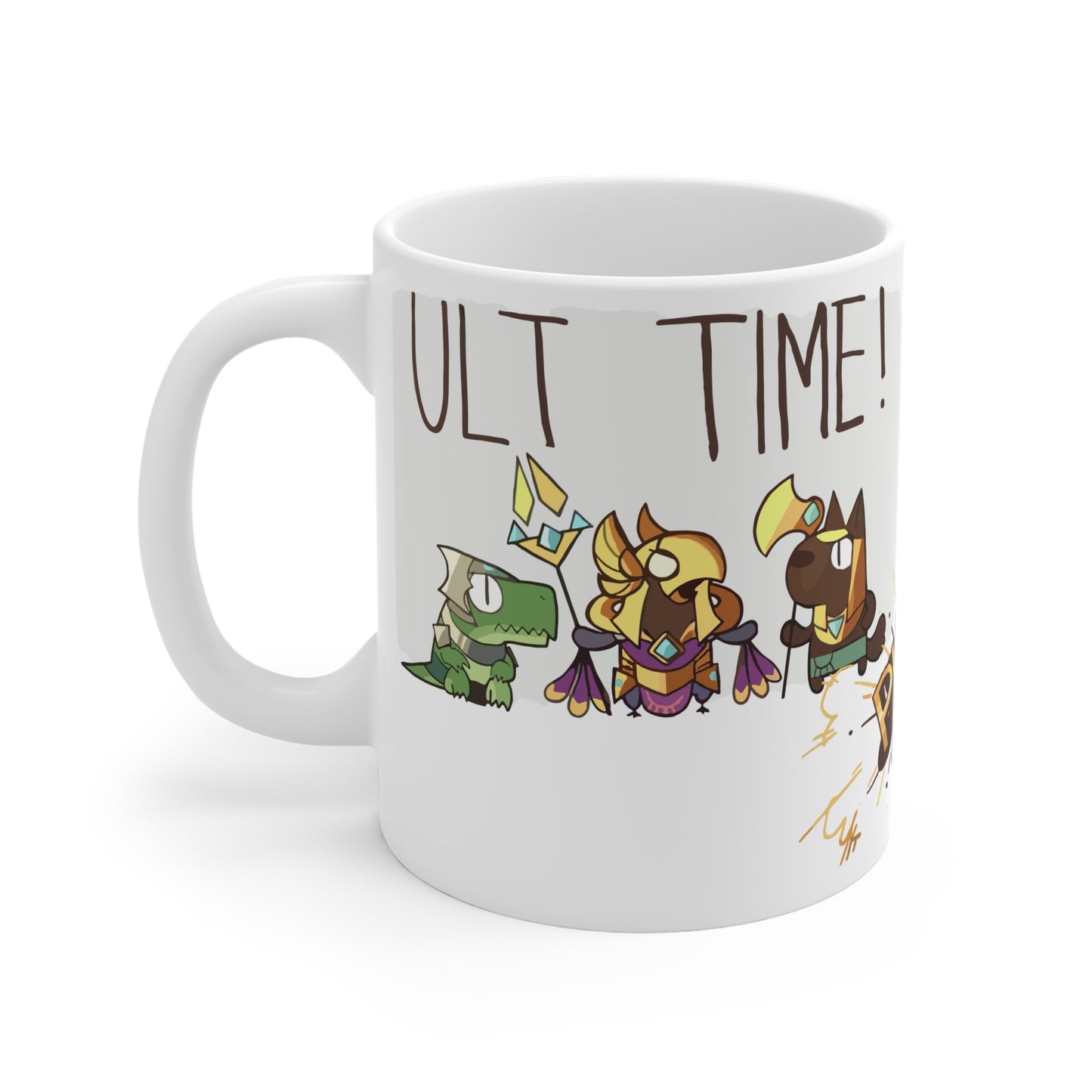 Personalisierte Ulti Time Keramiktasse - Individuelles Geschenk