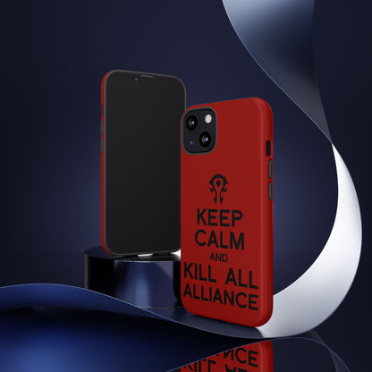 Tough Cases Custom "Kill all the Alliance" Unique Phone Accessories