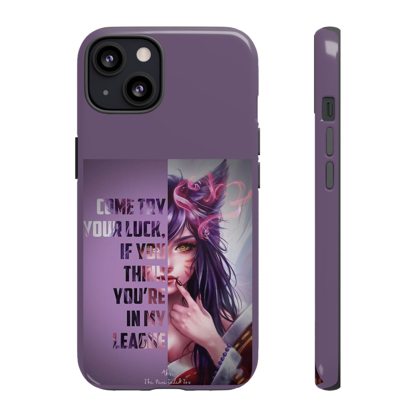 Tough Cases Custom Ahri Unique Phone Accessories