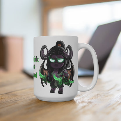 Personalized Illidan Ceramic Mug - Custom Gift