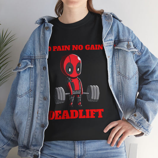 Unisex „DeadLift“ T-Shirt aus schwerer Baumwolle