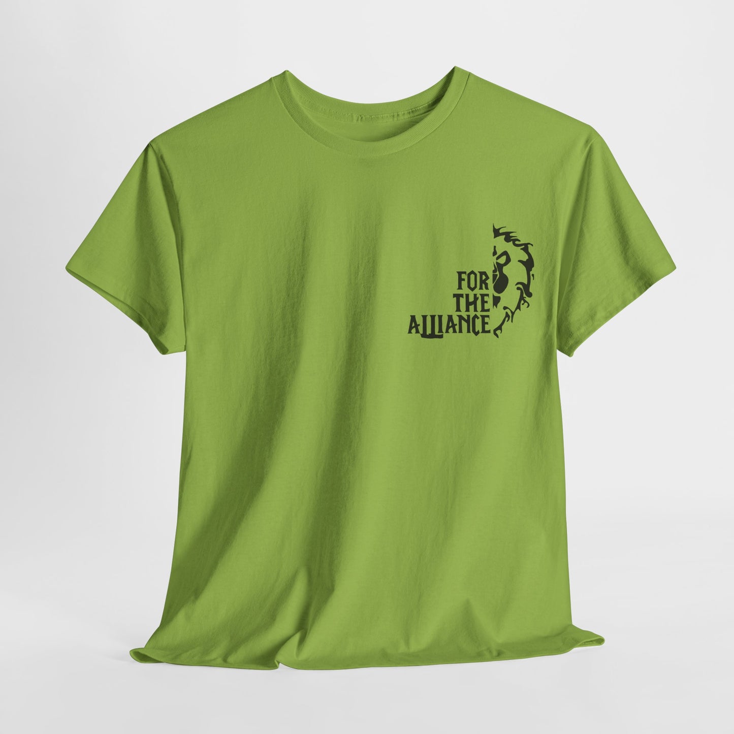 Unisex „Für die Allianz“ T-Shirt aus schwerer Baumwolle