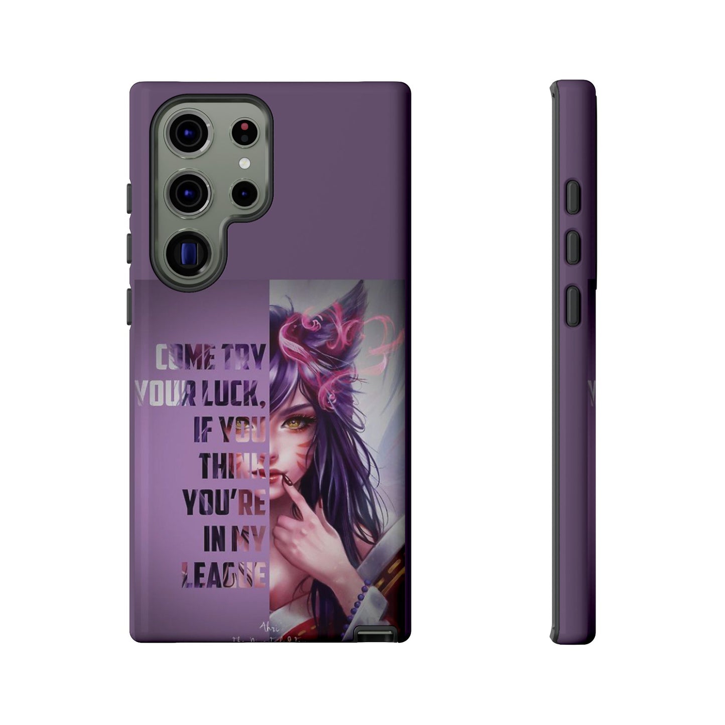 Tough Cases Custom Ahri Unique Phone Accessories