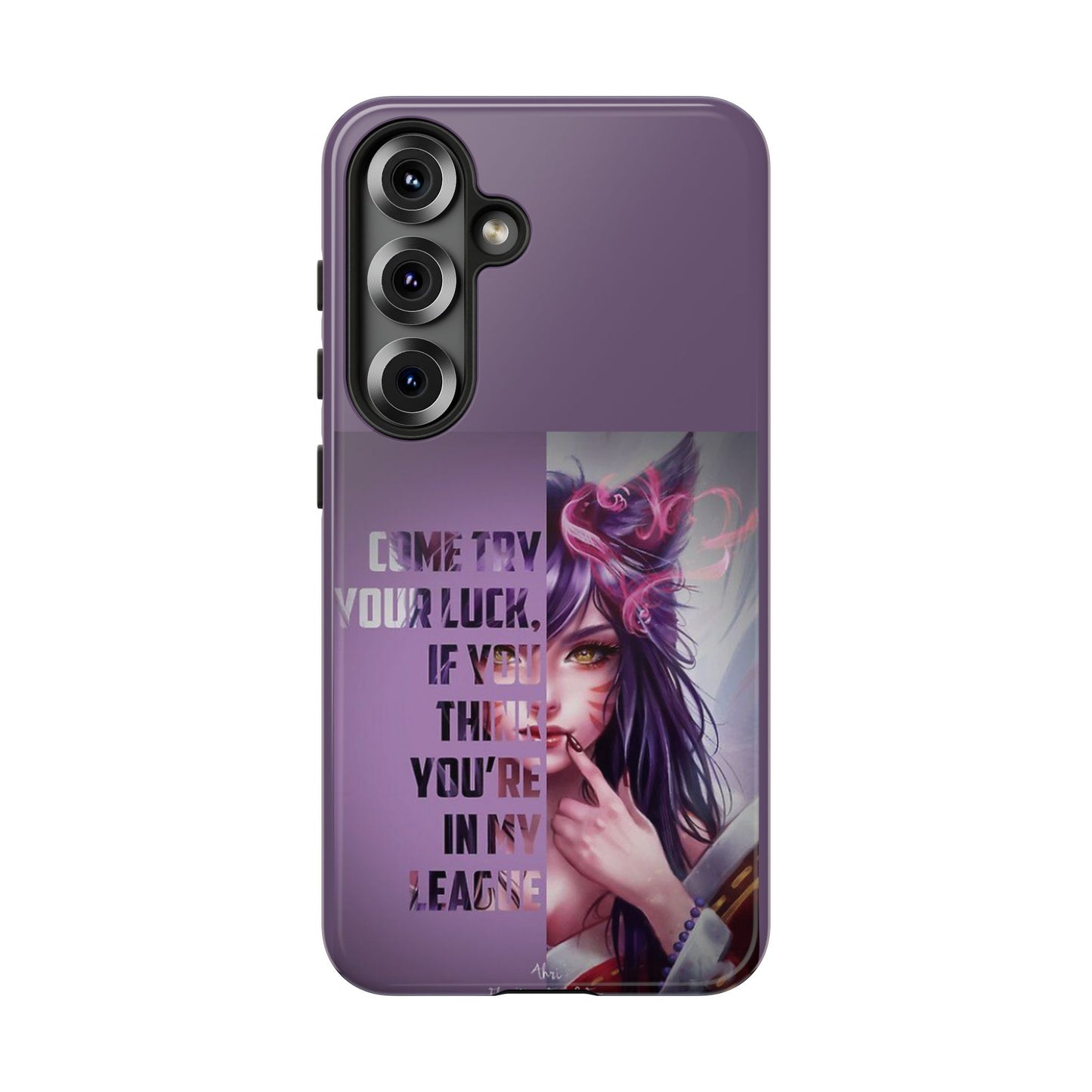 Tough Cases Custom Ahri Unique Phone Accessories