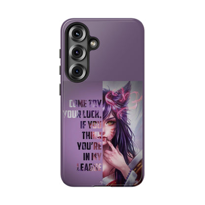 Tough Cases Custom Ahri Unique Phone Accessories