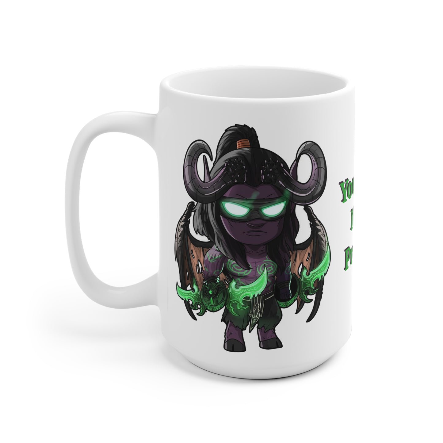 Personalized Illidan Ceramic Mug - Custom Gift