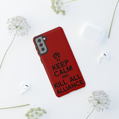 Tough Cases Custom "Kill all the Alliance" Unique Phone Accessories