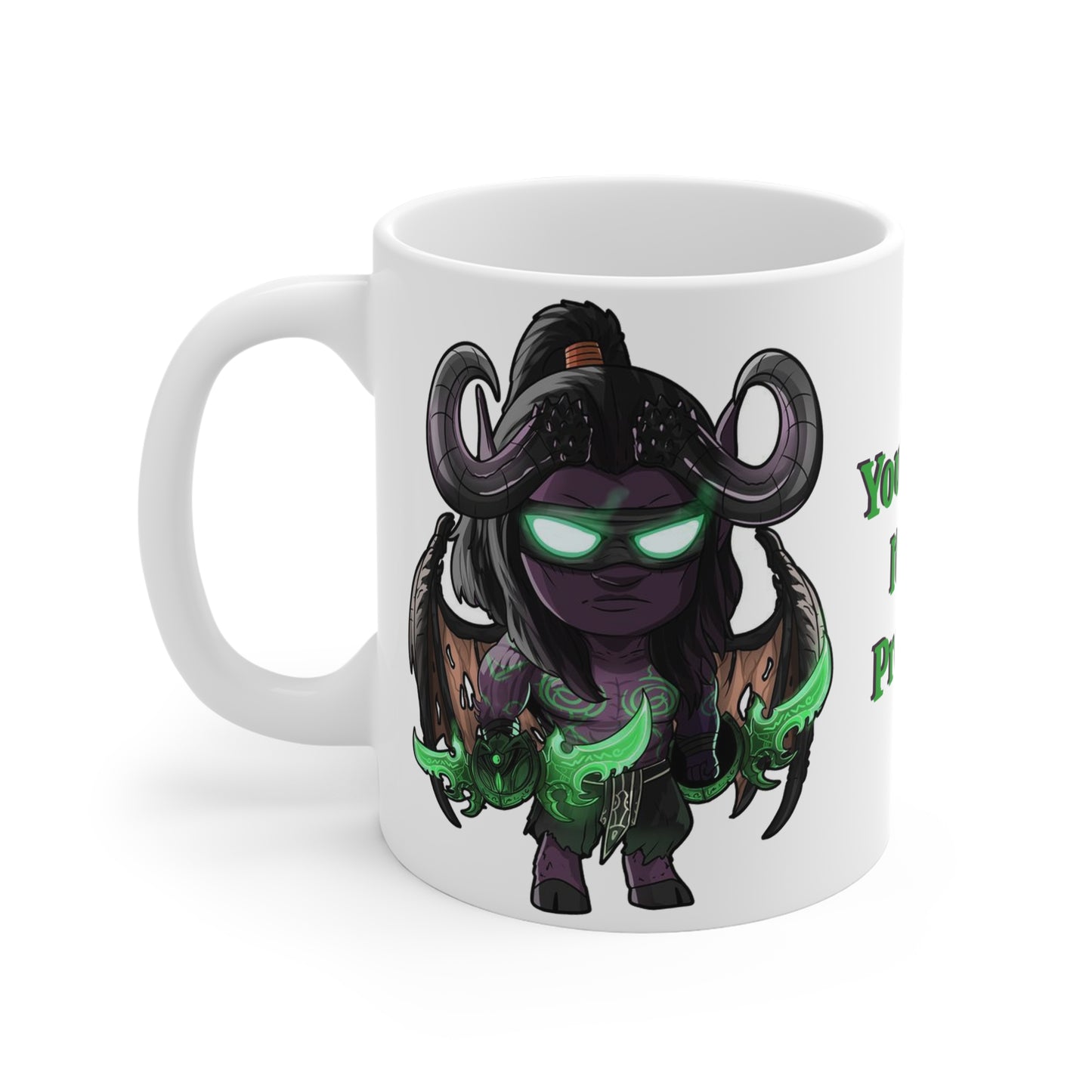 Personalized Illidan Ceramic Mug - Custom Gift