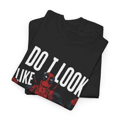 Unisex "Mad Deadpool" Heavy Cotton T-Shirt