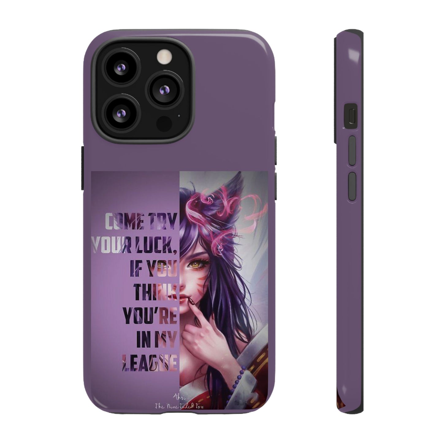 Tough Cases Custom Ahri Unique Phone Accessories