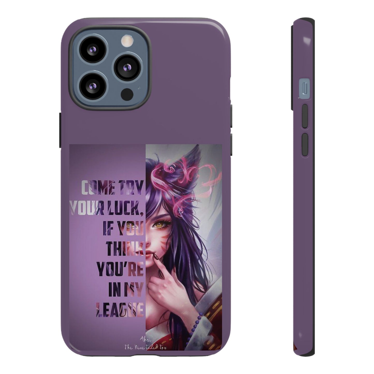 Tough Cases Custom Ahri Unique Phone Accessories