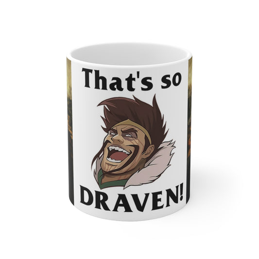 Personalized Draven Ceramic Mug - Custom Gift