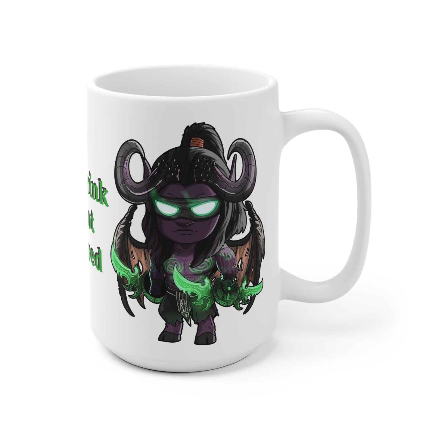 Personalized Illidan Ceramic Mug - Custom Gift