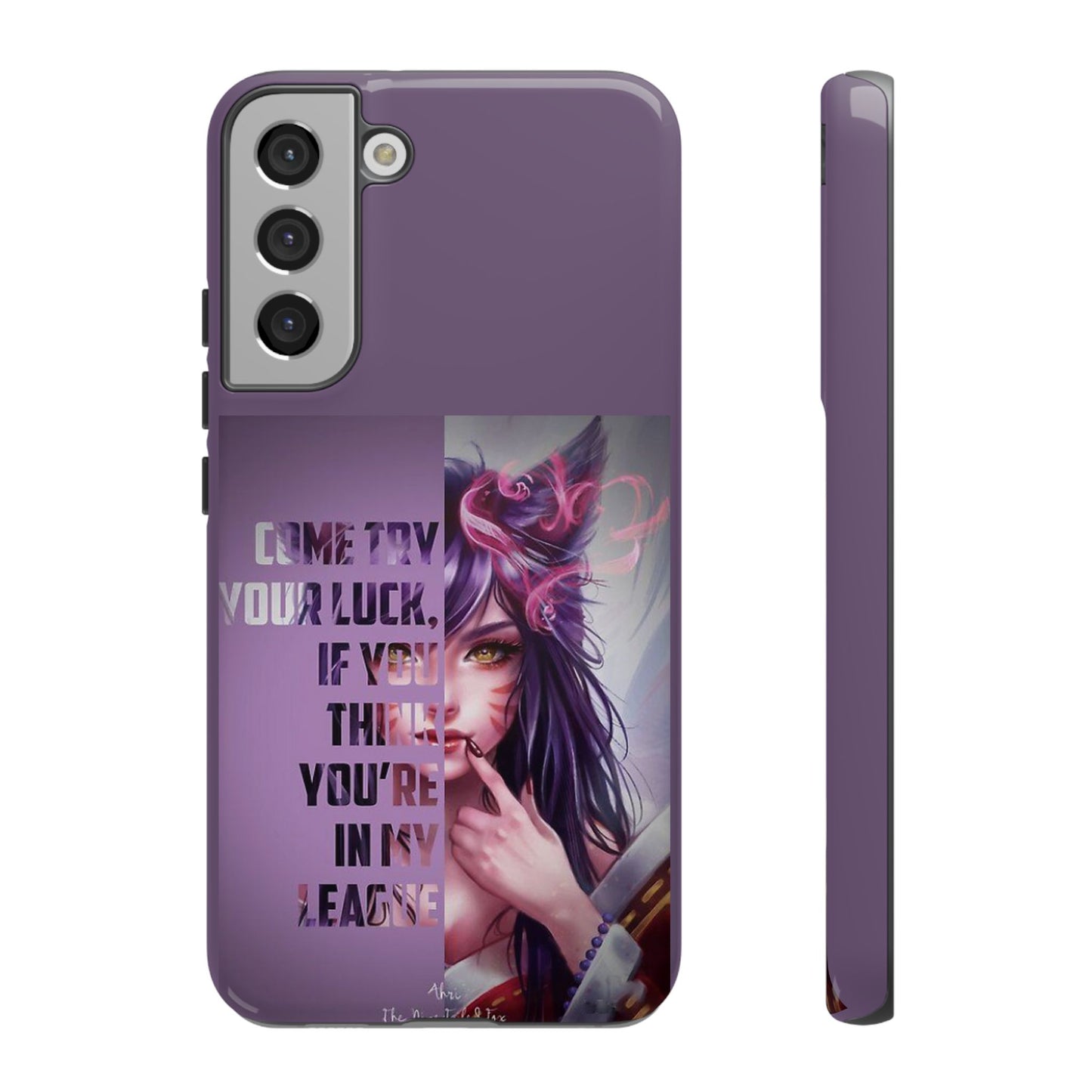 Tough Cases Custom Ahri Unique Phone Accessories