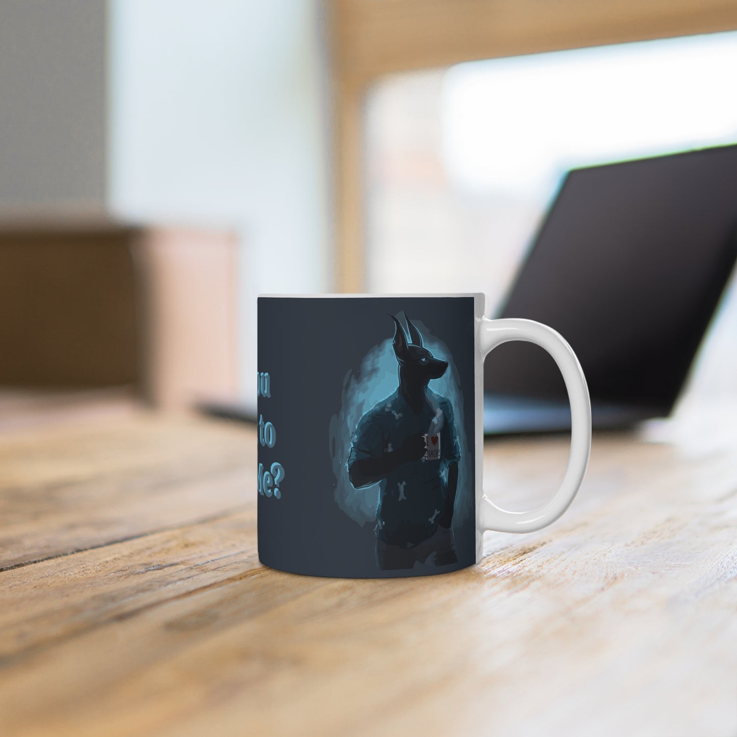 Personalisierte Nasus Keramiktasse - Individuelles Geschenk