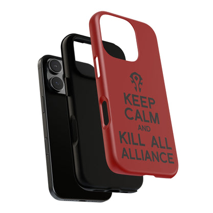 Tough Cases Custom "Kill all the Alliance" Unique Phone Accessories