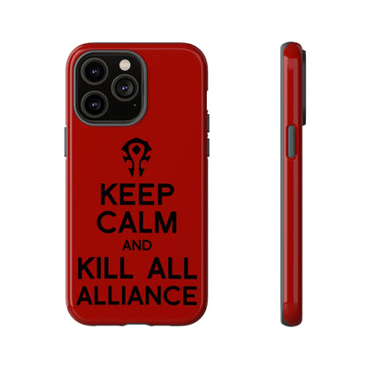 Tough Cases Custom "Kill all the Alliance" Unique Phone Accessories