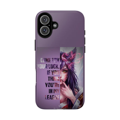 Tough Cases Custom Ahri Unique Phone Accessories