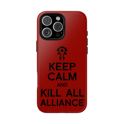 Tough Cases Custom "Kill all the Alliance" Unique Phone Accessories