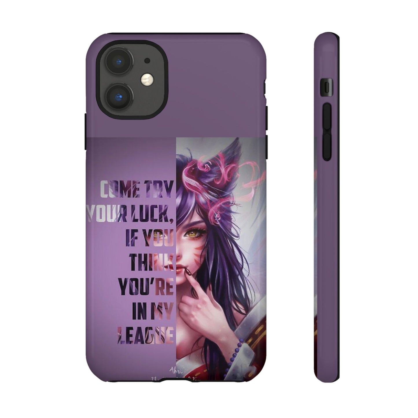 Tough Cases Custom Ahri Unique Phone Accessories