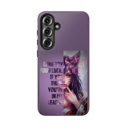 Tough Cases Custom Ahri Unique Phone Accessories