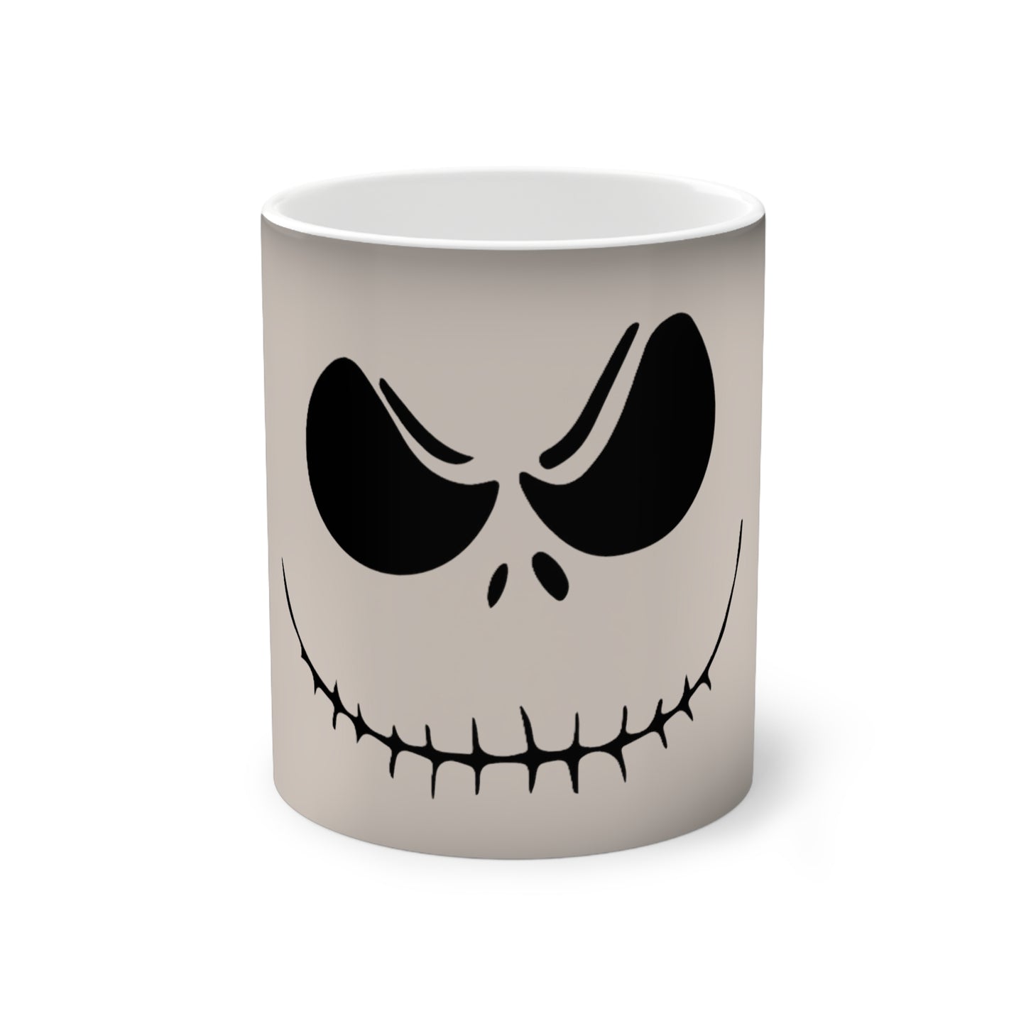 Personalisierte Jack Skellington Farbwechseltasse, individuelles Geschenk