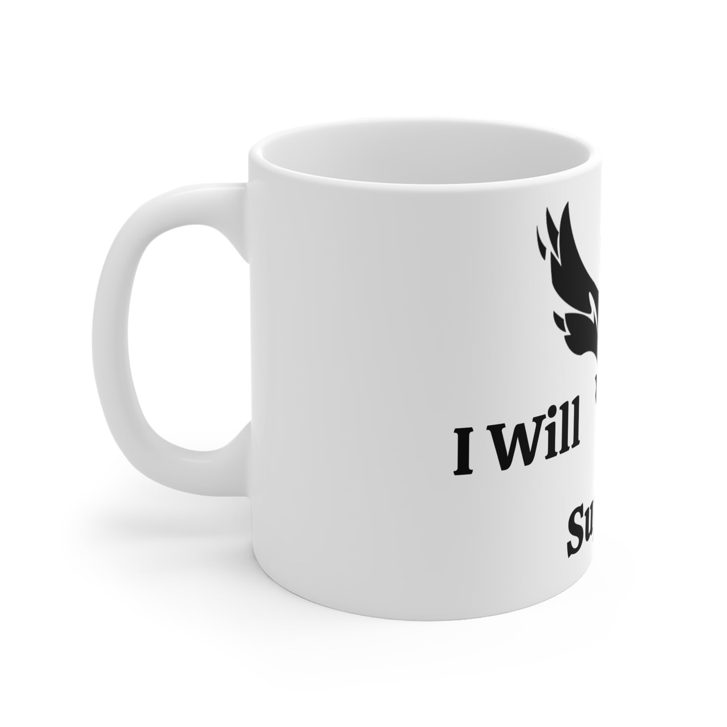 Personalized Support Ceramic Mug - Custom Gift