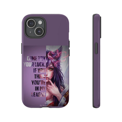 Tough Cases Custom Ahri Unique Phone Accessories