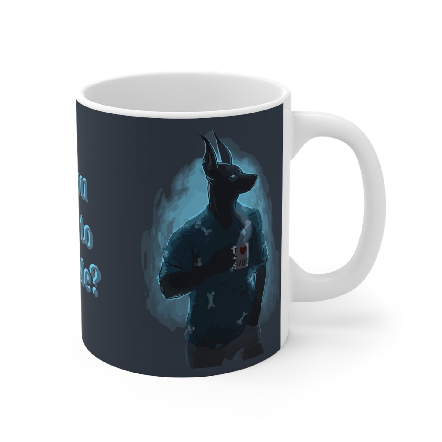 Personalized Nasus Ceramic Mug - Custom Gift