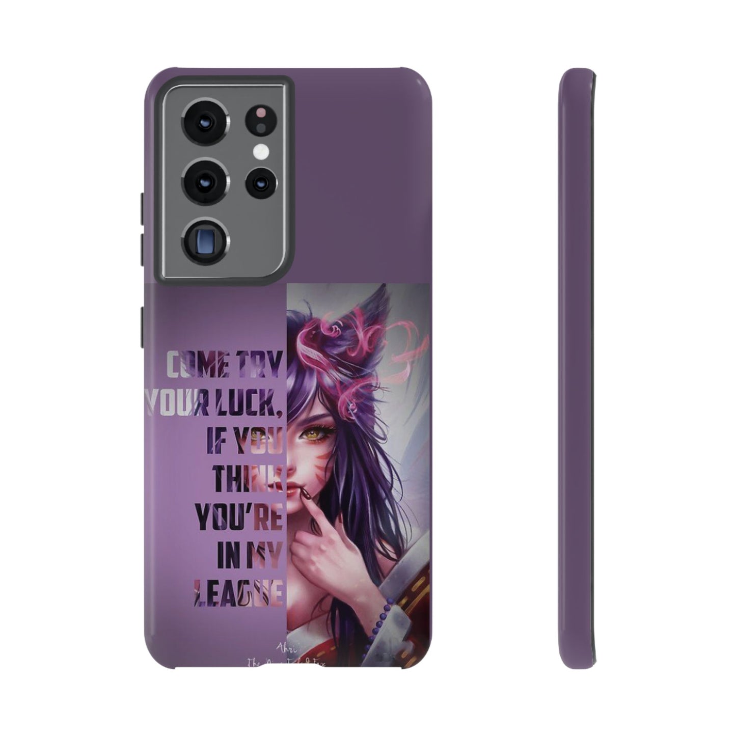 Tough Cases Custom Ahri Unique Phone Accessories