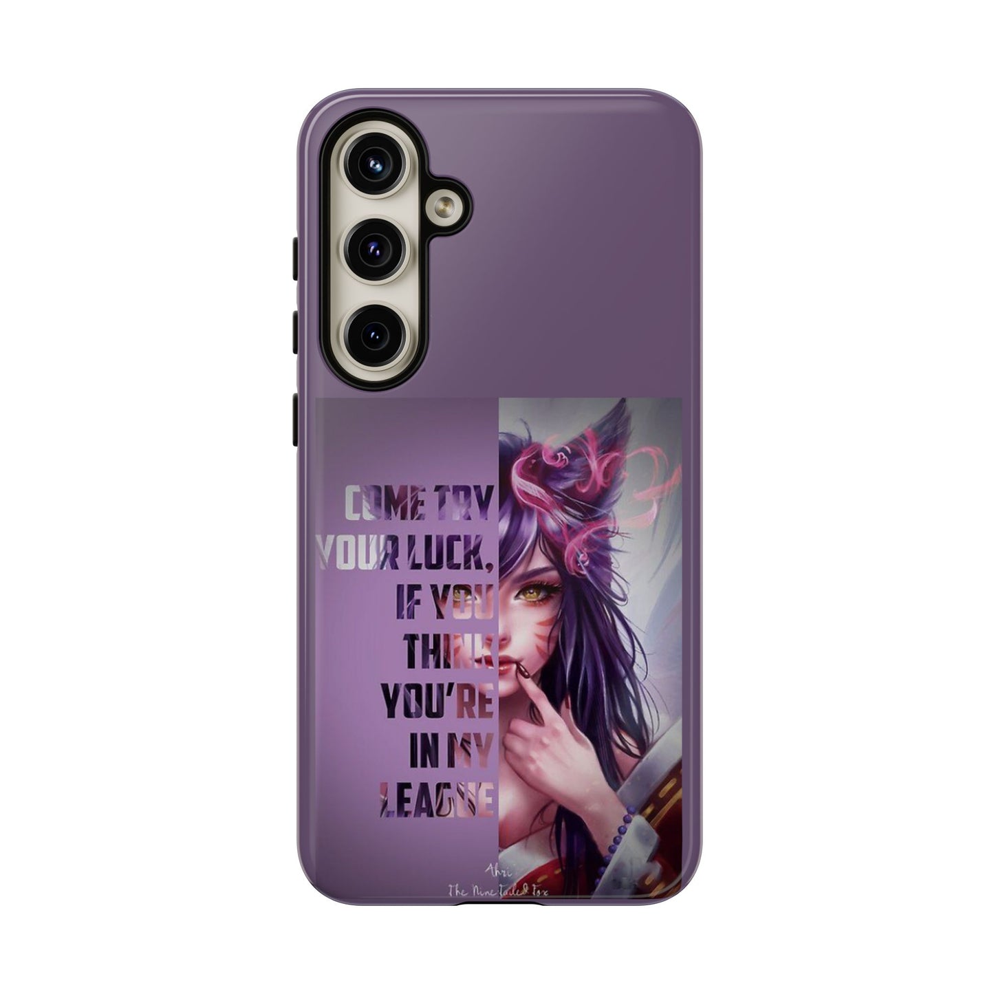 Tough Cases Custom Ahri Unique Phone Accessories