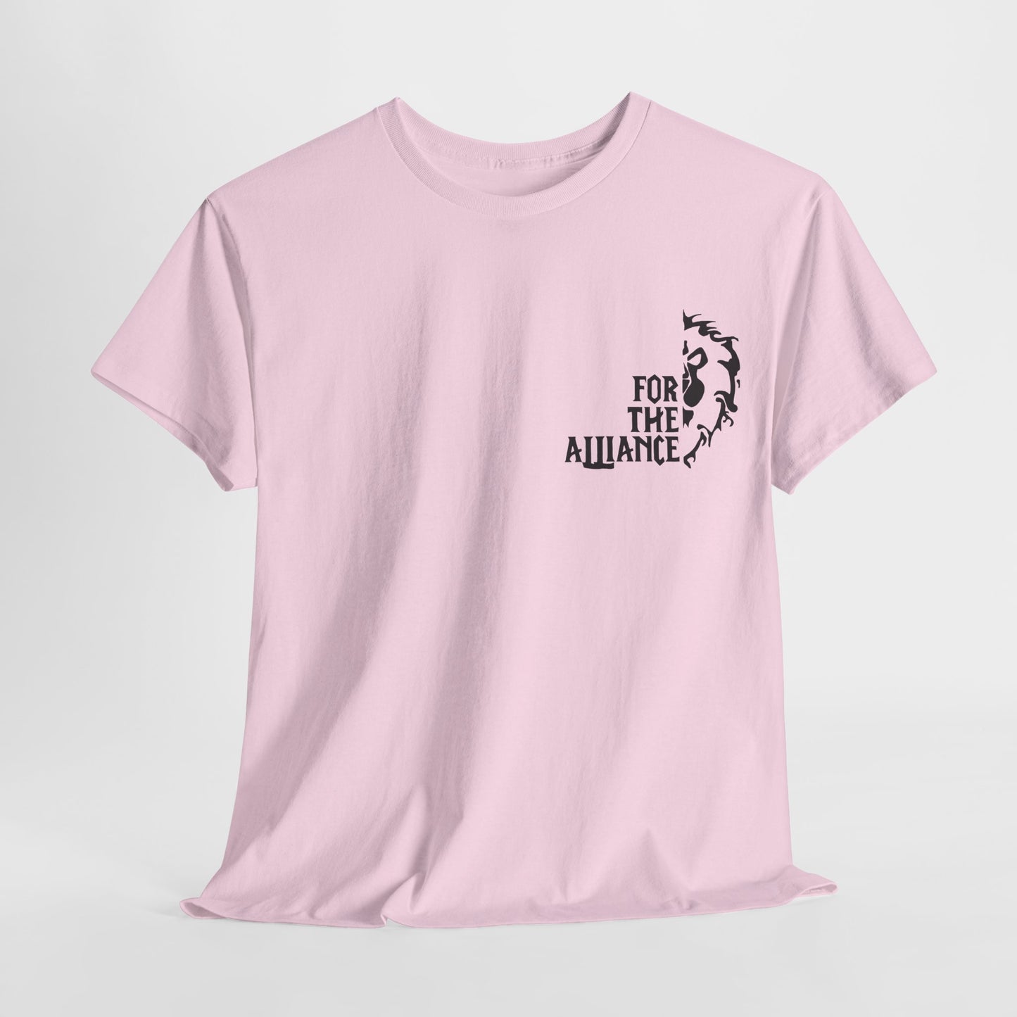 Unisex „Für die Allianz“ T-Shirt aus schwerer Baumwolle