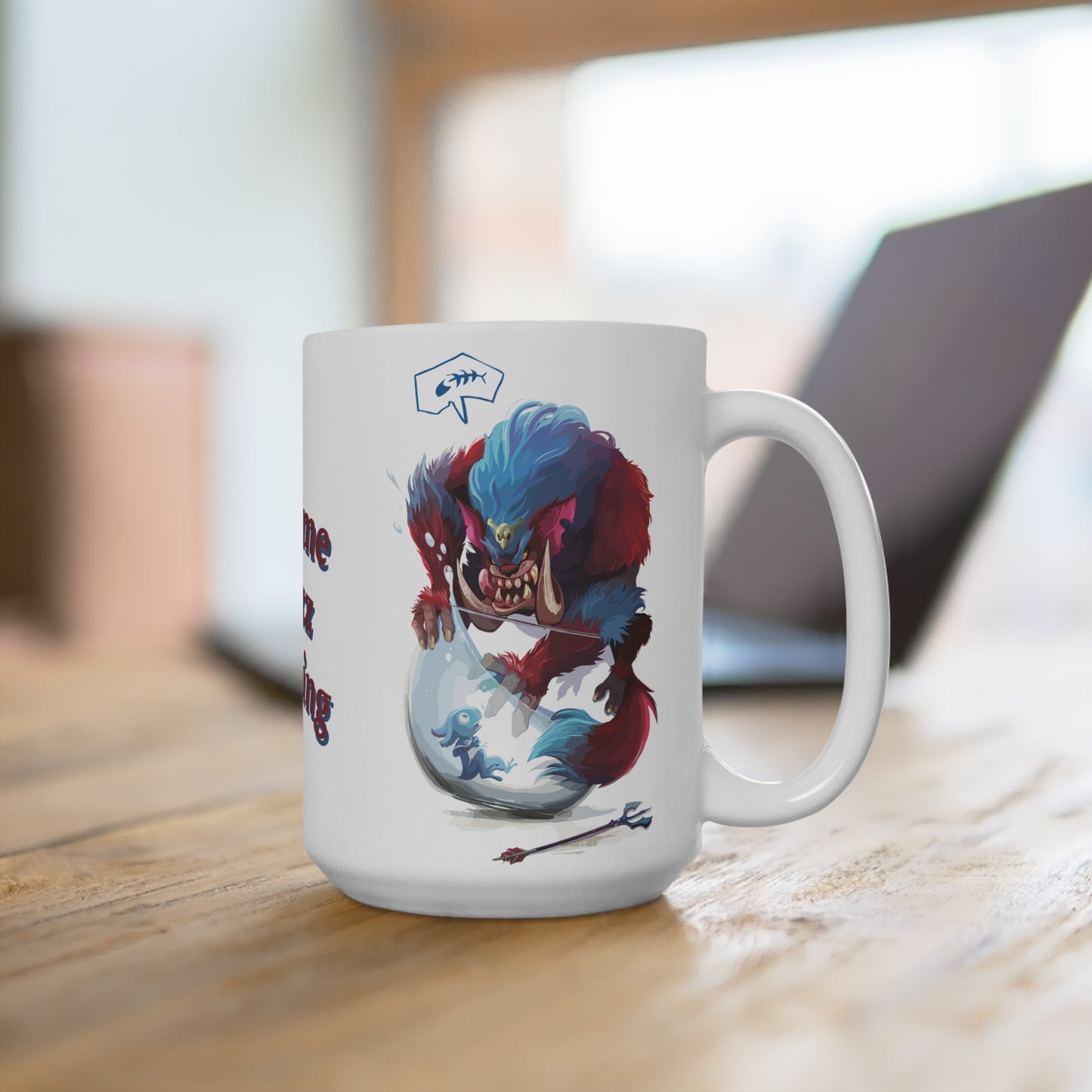 Personalisierte Rengar Fizz Keramiktasse - Individuelles Geschenk