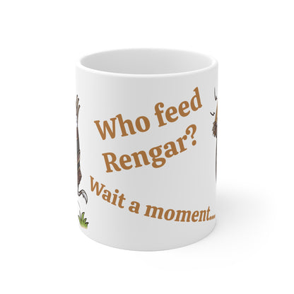 Personalisierte Rengar Feed Keramiktasse - Individuelles Geschenk