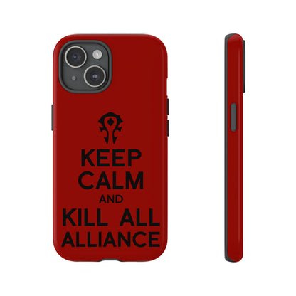 Tough Cases Custom "Kill all the Alliance" Unique Phone Accessories