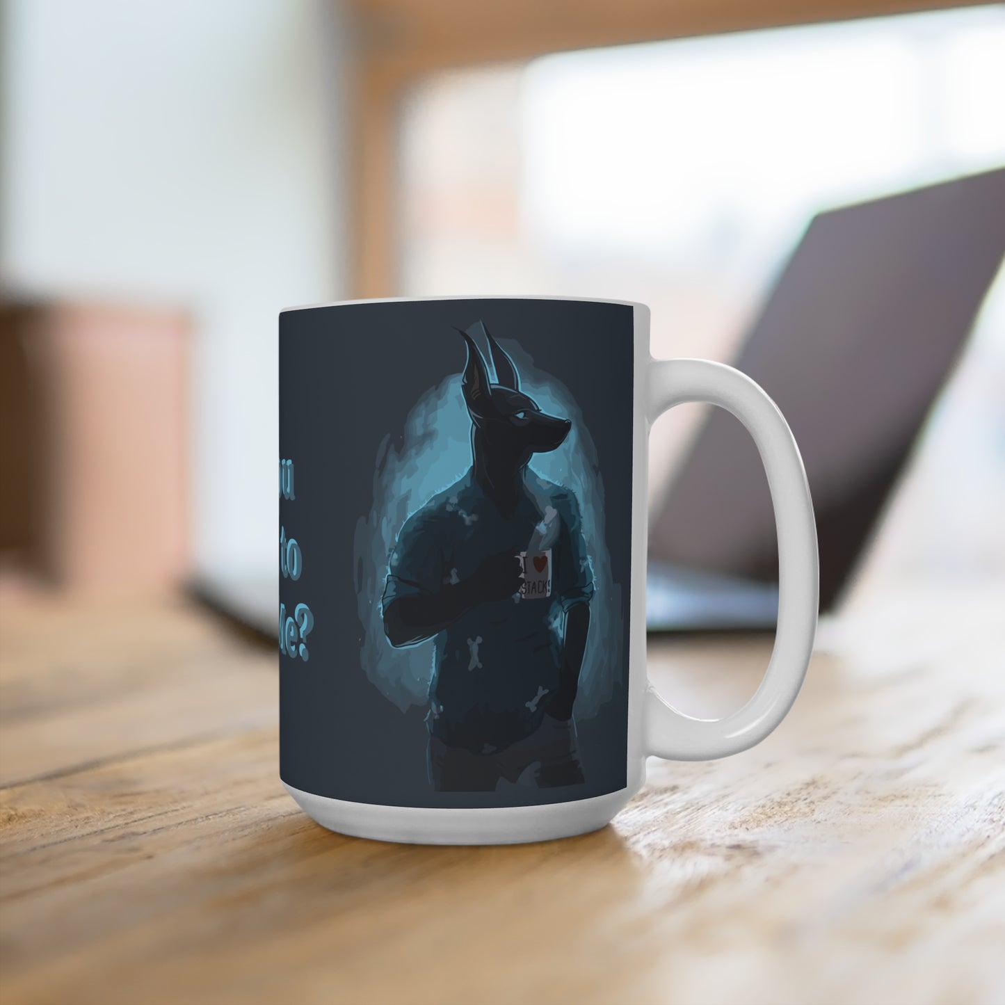 Personalisierte Nasus Keramiktasse - Individuelles Geschenk