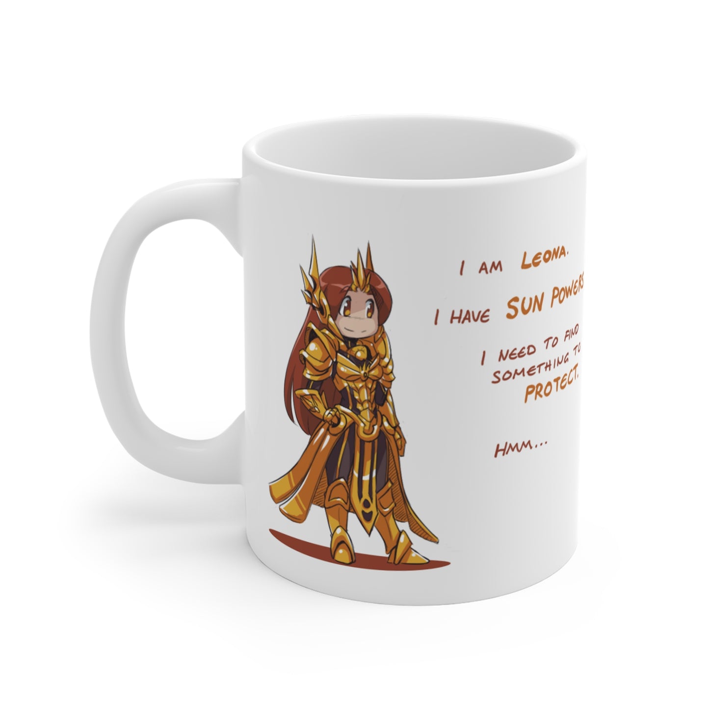 Personalized Leona Ceramic Mug - Custom Gift 11oz