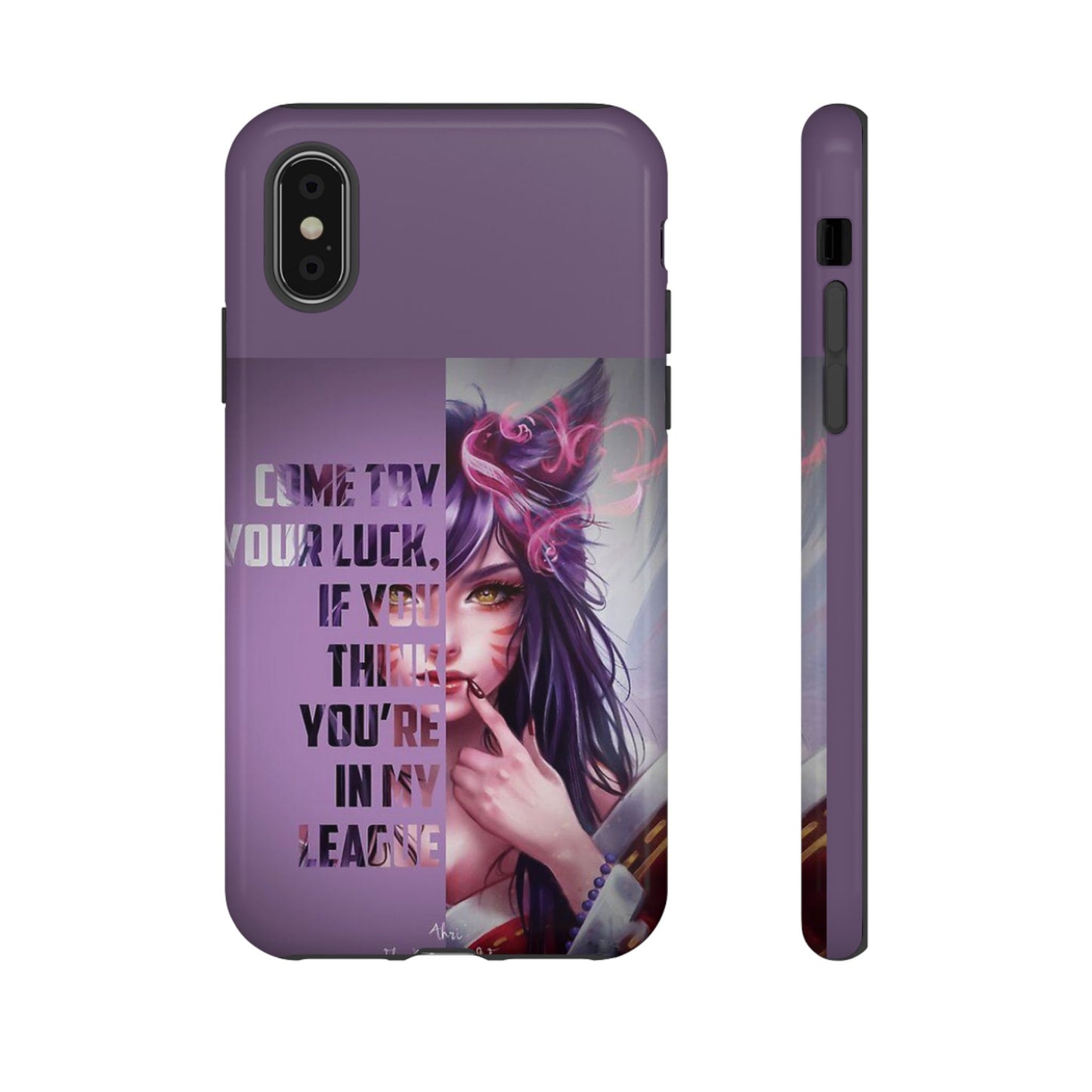 Tough Cases Custom Ahri Unique Phone Accessories