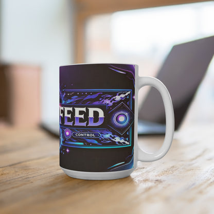 Personalisierte Mid- oder Feed-Keramiktasse - Individuelles Geschenk