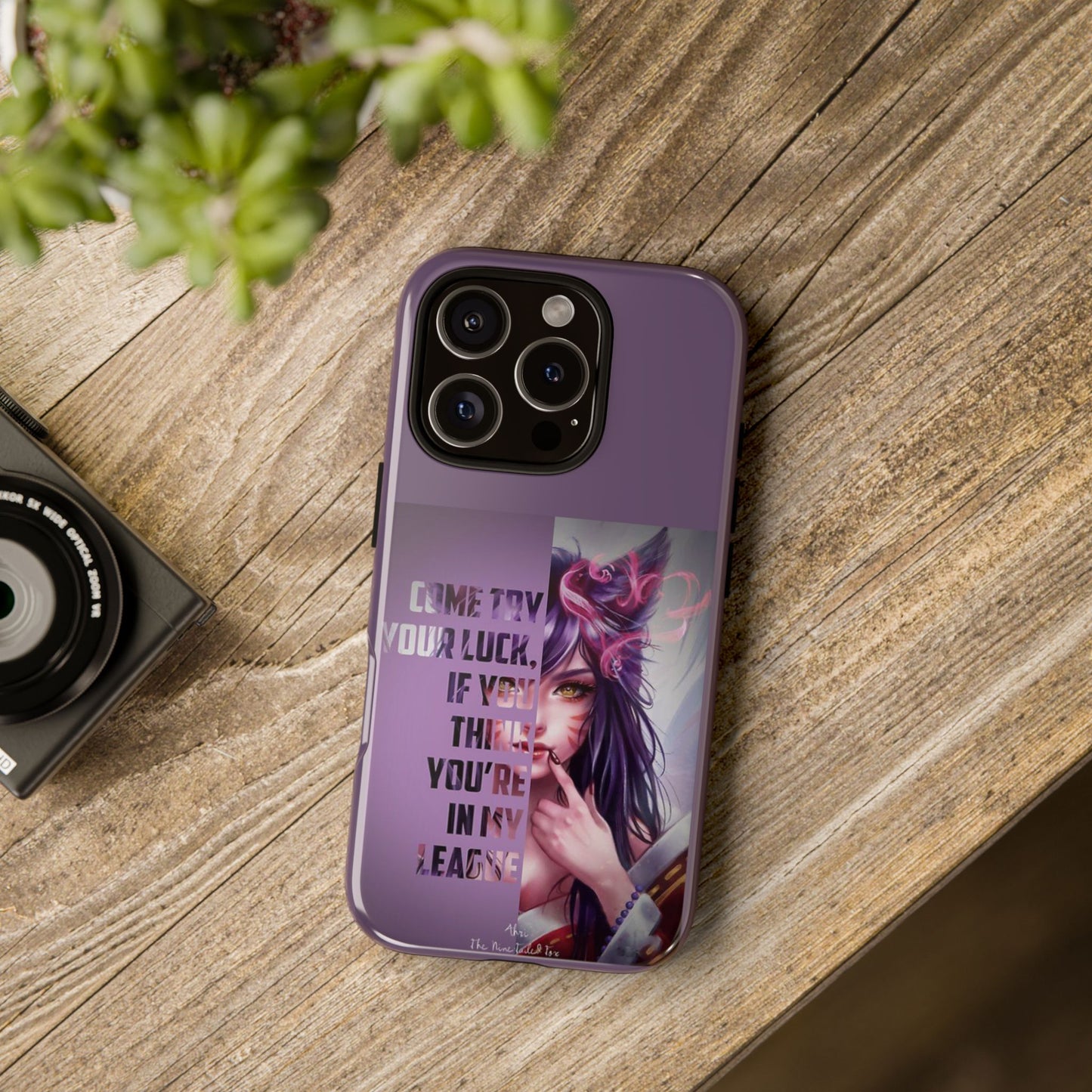 Tough Cases Custom Ahri Unique Phone Accessories