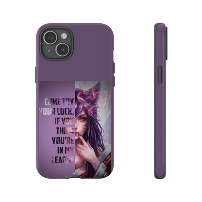 Tough Cases Custom Ahri Unique Phone Accessories