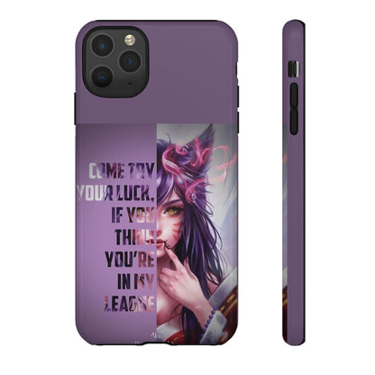 Tough Cases Custom Ahri Unique Phone Accessories