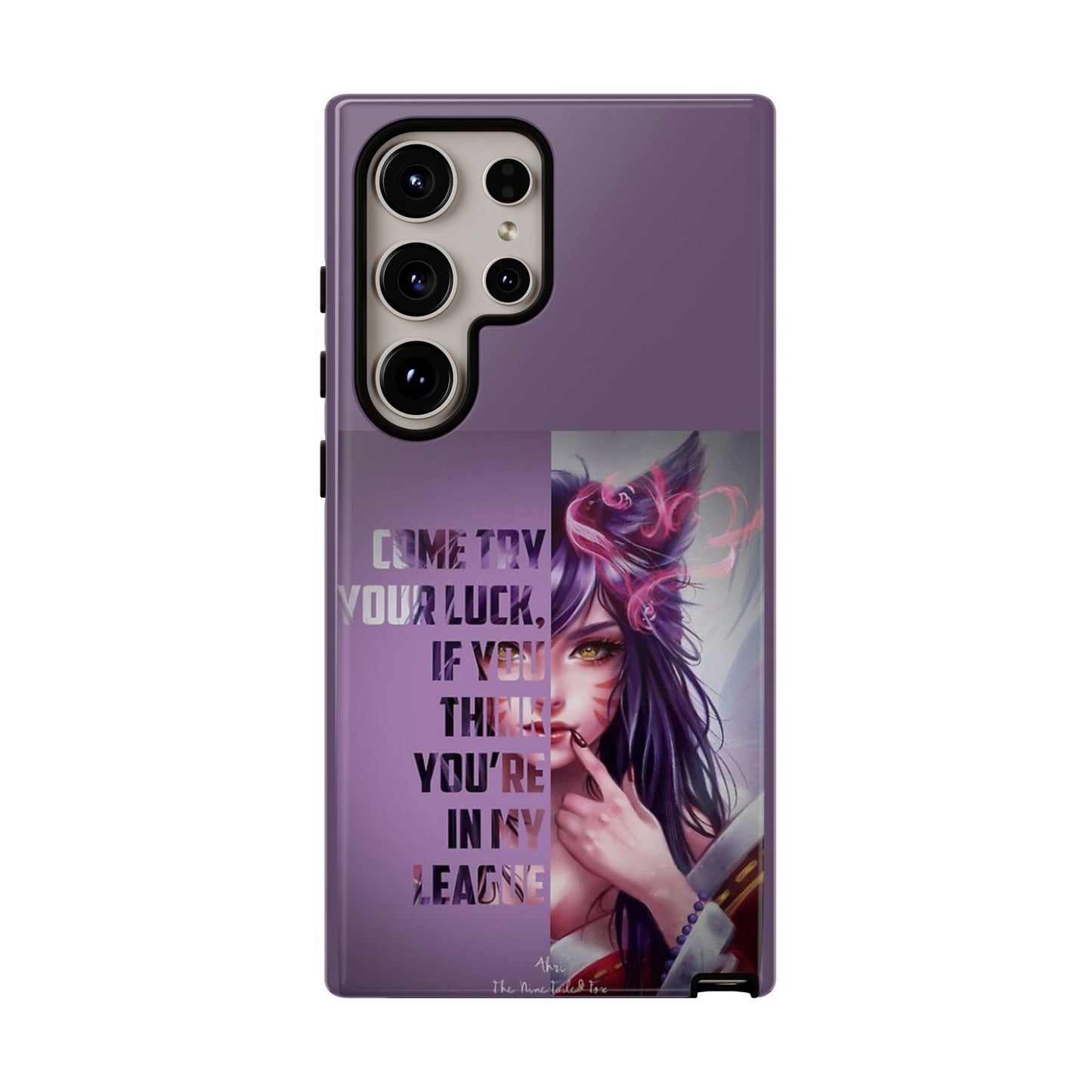 Tough Cases Custom Ahri Unique Phone Accessories