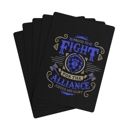 Poker Custom Cards For the Alliance