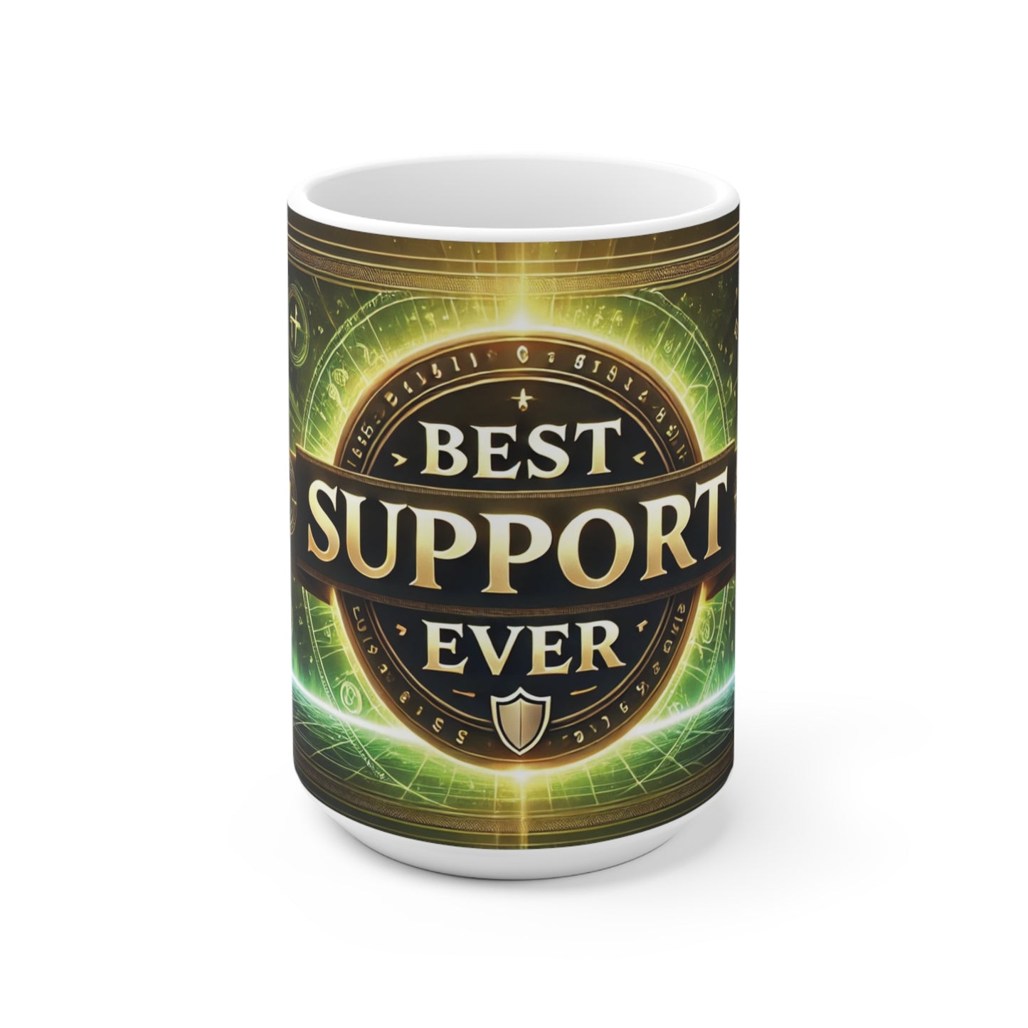 Personalized Best Support Ceramic Mug - Custom Gift